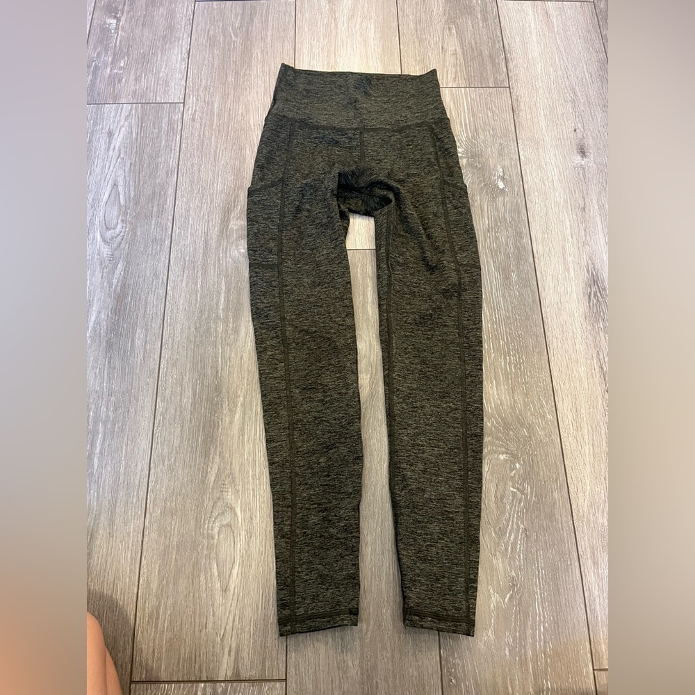 Offline by Aerie Side Pocket Leggings Green Size Small